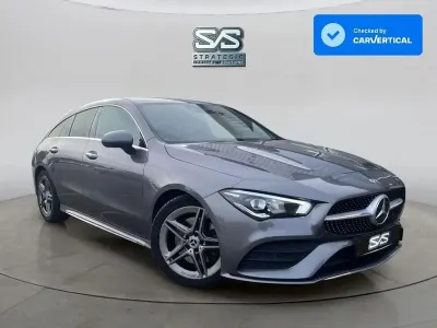 Usado Mercedes CLA200 Shooting Brake AMG line 2019 Cinzento Carrinha