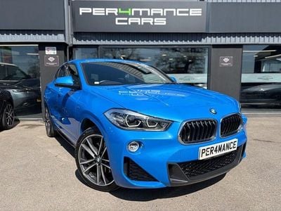 Begagnad BMW X2 M Sport 2018 Blå SUV