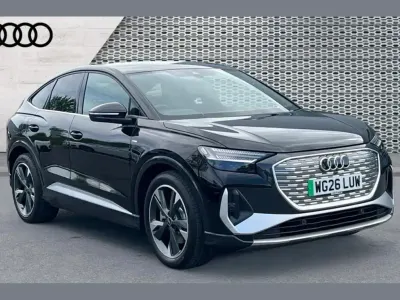 New Audi Q4 e-tron S-Line 250 kW (340 HP) 2026 Black SUV
