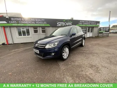 Usado VW Tiguan Match 140 HP (102 kW) 2014 Azul SUV