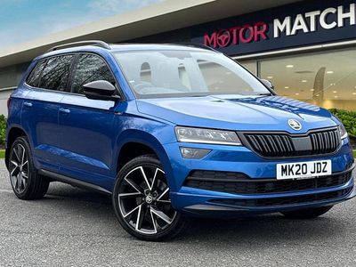 Used Skoda Karoq SportLine 2020 Blue SUV