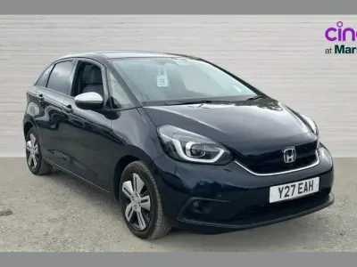 Used Honda Jazz Hybrid 109 HP (80 kW) 2021 Blue Hatchback