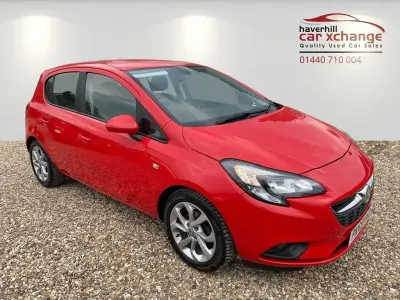 Begagnad Vauxhall Corsa S 90 HK (66 kW) 2019 Röd Halvkombi