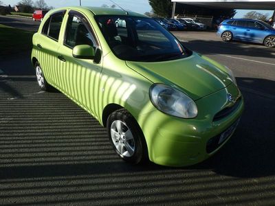 Used Nissan Micra Acenta 2026 Green Hatchback