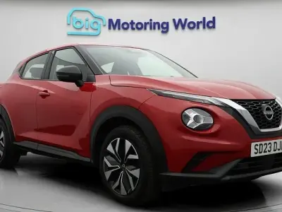 Used Nissan Juke Acenta 114 HP (83 kW) 2023 Red SUV