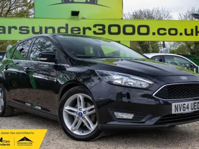 Used Ford Focus Zetec 125 HP (91 kW) 2015 Black Hatchback