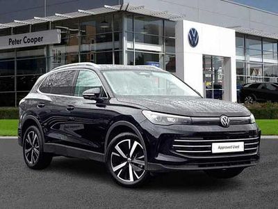Black Used 2025 VW Tiguan Elegance SUV | £33,990 (Expensive)