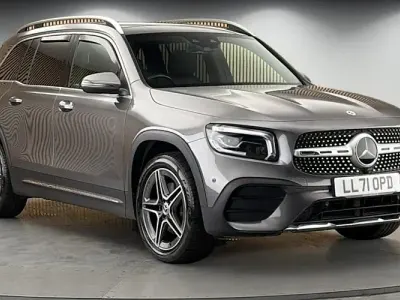 Used Mercedes GLB200 AMG line 163 HP (119 kW) 2021 Mountain grey SUV