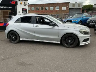 Używany Mercedes A200 AMG 136 KM (100 kW) 2014 Srebrny Hatchback