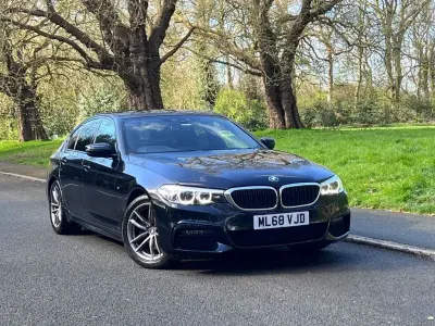 Used BMW 520 M Sport 190 HP (139 kW) 2018 Black Sedan