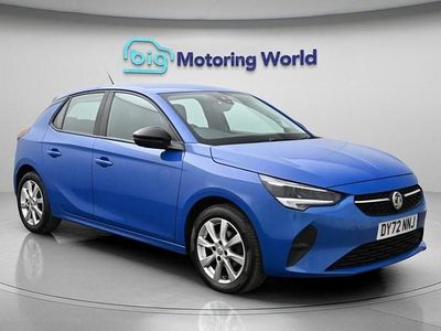Used Vauxhall Corsa Design Edition 75 HP (55 kW) 2022 Blue Hatchback
