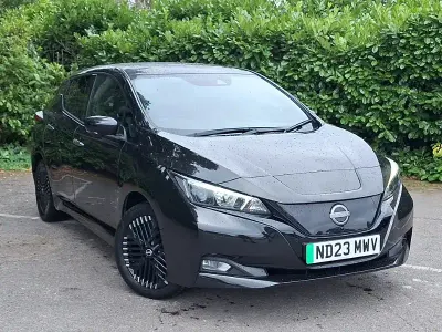 Used Nissan Leaf N-Connecta 110 kW (150 HP) 2023 Black Hatchback