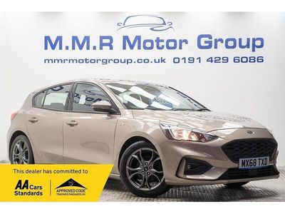 Silver Used 2018 Ford Focus ST-Line Hatchback | £8,990 (Fair price)