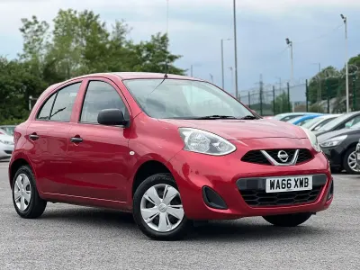 Used Nissan Micra Visia 2016 Red Hatchback