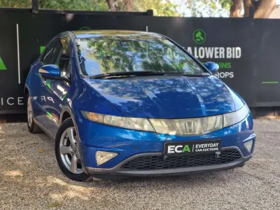Used Honda Civic ES 138 HP (101 kW) 2007 Blue Hatchback