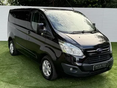 Used Ford Transit Custom Limited 125 HP (91 kW) 2014 Black Van