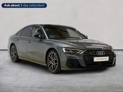 Begagnad Audi A8 Black Edition 340 HK (250 kW) 2022 Grå Sedan