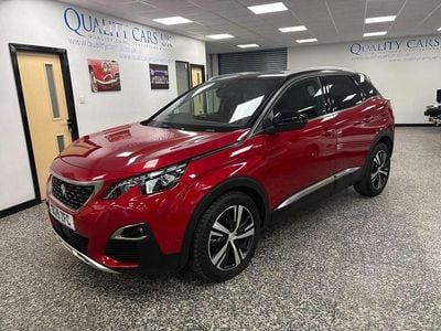 Used Peugeot 3008 GT-line 130 HP (95 kW) 2019 Red SUV