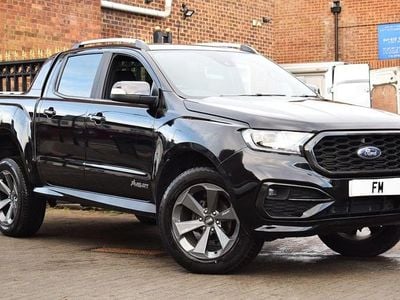 Black Used 2022 Ford Ranger Wildtrack Pickup | £19,450 (Fair price)