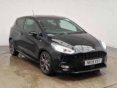 Usado Ford Fiesta ST-Line 100 HP (73 kW) 2019 Preto Citadino