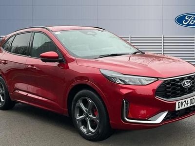Red Used 2024 Ford Kuga ST-Line SUV | £23,137 (Fair price)