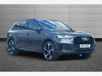 Used Audi Q7 Black Edition 286 HP (210 kW) 2022 Daytona grey SUV