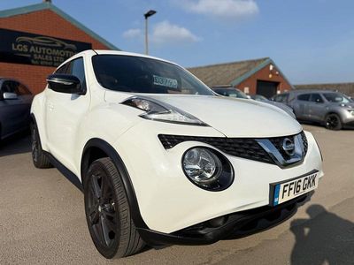 Used Nissan Juke Acenta 115 HP (84 kW) 2016 White SUV