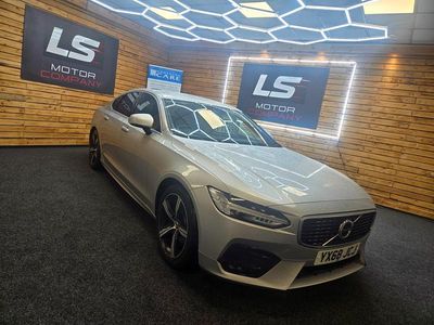 Silver Used 2018 Volvo S90 R-Design Sedan | £10,995 (Fair price)
