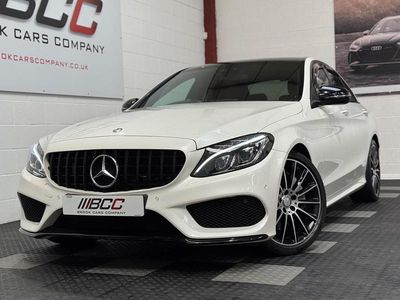 White Used 2017 Mercedes C250 AMG Line Premium Plus Sedan | £15,995 (A bit pricey)