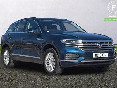 Used VW Touareg SEL 2019 Blue SUV