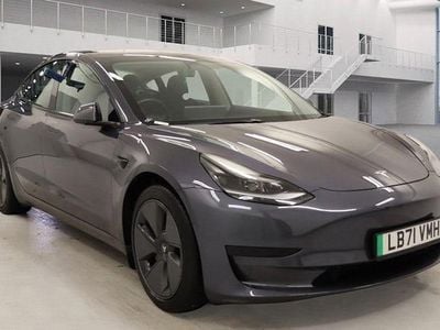 Grey Used 2021 Tesla Model 3 Standard Range Plus Sedan | £14,790 (Fair price)