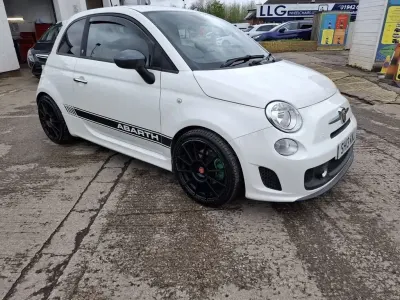 Used Abarth 500 135 HP (99 kW) 2013 White Hatchback