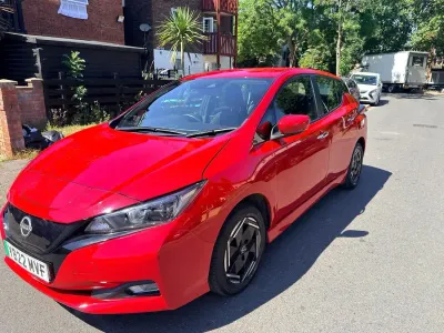 Used Nissan Leaf Acenta 110 kW (150 HP) 2022 Red Hatchback