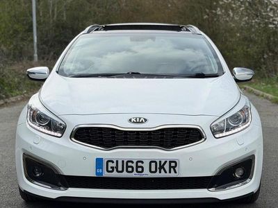 Used Kia Ceed Sportswagon 136 HP (100 kW) 2016 White Estate
