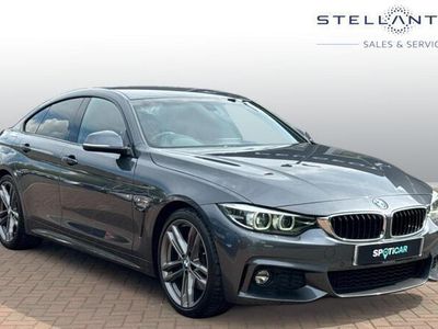 used BMW 420 SERIE 4 2.0 I M SPORT AUTO EURO 6 (S/S) 5DR PETROL FROM 2017 FROM LEICESTER (LE4 5QW) | SPOTICAR