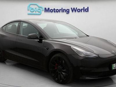 Used Tesla Model 3 Performance 461 kW (627 HP) 2022 Black Sedan