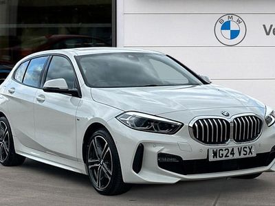 Used BMW 118 M Sport 136 HP (100 kW) 2024 White Hatchback