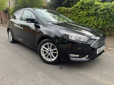 Used Ford Focus Titanium 2015 Black Hatchback