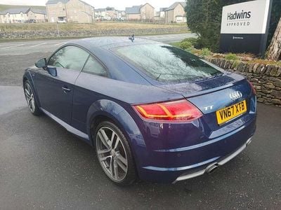 Used Audi TT S-Line 180 HP (132 kW) 2017 Blue Coupe