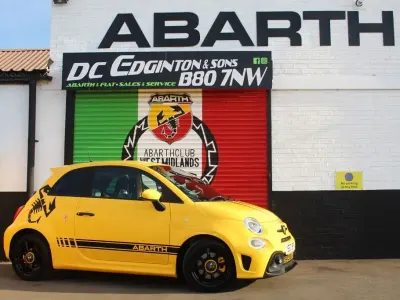 Used Abarth 595 145 HP (106 kW) 2017 Yellow Hatchback