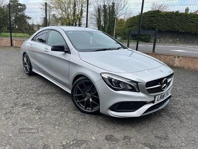 Used Mercedes CLA220 AMG line 177 HP (130 kW) 2018 Silver Sedan