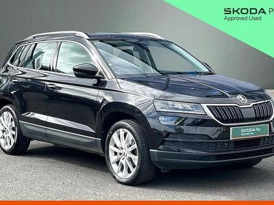 Used Skoda Karoq SE L 116 HP (85 kW) 2019 Black magic pearlescent SUV