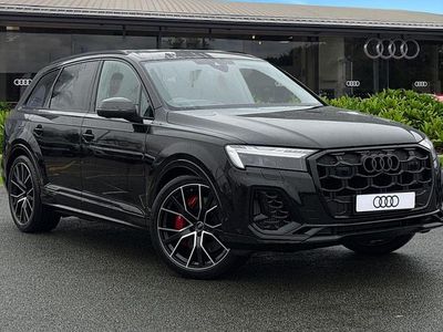Black New 2025 Audi SQ7 Advanced SUV | £104,340 (Expensive)