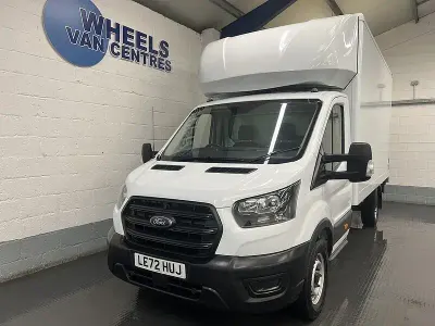 Used Ford Transit 130 HP (95 kW) 2023 White Cabriolet
