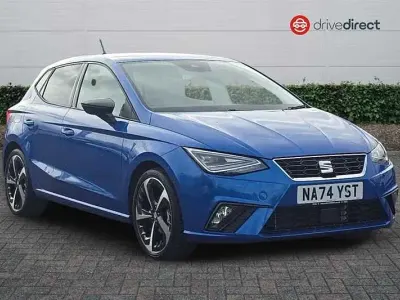 Używany Seat Ibiza FR Sport 95 KM (69 kW) 2024 Niebieski Hatchback