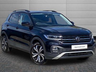 Used VW T-Cross Black Edition 95 HP (69 kW) 2022 Black SUV
