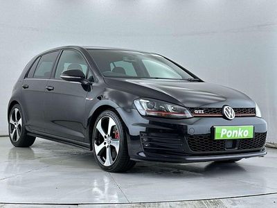 Used VW Golf VII GTI 2016 Black Hatchback