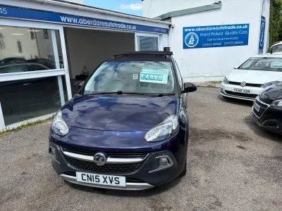 Used Vauxhall Adam Rocks 2015 Blue Hatchback