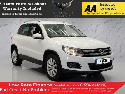 Used VW Tiguan Match 140 HP (102 kW) 2013 White SUV