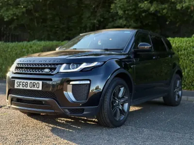 Used Land Rover Range Rover evoque Landmark 2018 Black Estate